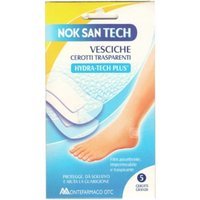 Nok San Vesciche Cerotti Trasparenti Grandi 5 Pezzi