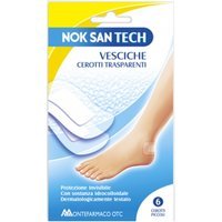 Nok San Vesciche Cerotti Trasparenti Piccoli 6 Pezzi