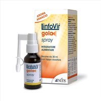 Noos Linfovir Gola Soluzione Isotonica Spray Gusto Arancia 30 ml