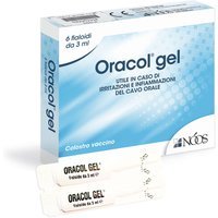 Noos Oracol - Gel Irritazioni e Infiammazioni Orali, 6 Fiale