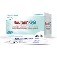 Noos Reuterin - GG Integratore Alimentare di Probiotici gusto Panna, 10 Stick