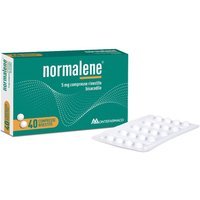 Normalene 5mg Bisacodile Trattamento Stitichezza Occasionale, 40 Compresse Rivestite