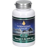 Norwegian Fish Oil As Omega 3 Integratore Alimentare, 180 Capsule
