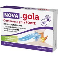 Nova Argentia Nova Gola - Compressa Gola Forte Integratore, 20 Compresse
