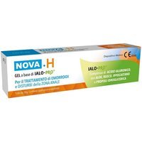 Nova Argentia Nova H - Gel lenitivo per il trattamento delle emorroidi con applicatore, 30 g