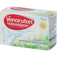 Novartis Venoruton Antiossidante - Integratore per gambe pesanti, 20 bustine