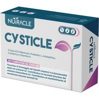 Nutracle Cysticle 1000mg Integratore Vie Urinarie e Difese, 60 Compresse