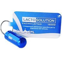Nutras Lactosolution 15000 FCC Integratore di Enzima Lattasi, 15compresse