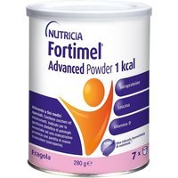 Nutricia Fortimel Advanced Powder Supplemento Nutrizionale in Polvere a base di Sieroproteine Gusto Fragola, 280g