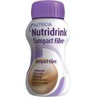 Nutricia Nutridrink Compact Fibre Supplemento Nutrizionale Completo con Fibre Gusto Caffè, 4x125ml