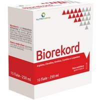 Nutrifarma Biorekord Integratore Tonico Energetico, 10 Flaconcini da 25ml