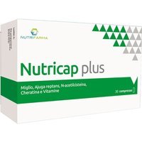 Nutrifarma Nutricap Plus Integratore Alimentare per Capelli, 30 Compresse