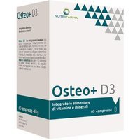 Nutrifarma Osteo+ D3 Integratore Alimentare per le Articolazioni, 60 Compresse