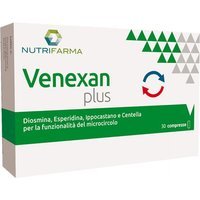 Nutrifarma Venexan Plus Integratore Alimentare per il Microcircolo, 30 compresse