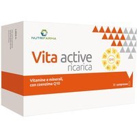 Nutrifarma Vita Active Ricarica Integratore Alimentare, 30 Compresse
