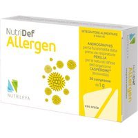 Nutrileya Nutridef - Allergen Integratore Alimentare, 30 Compresse