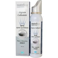Nutriva Argento Colloidale Adulti Naso Orecchie Spray, 100ml