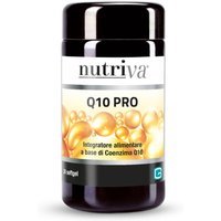 Nutriva Q10 Pro Integratore Alimentare, 30 Softgel
