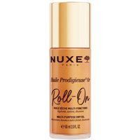 Nuxe Huile Prodigieuse Or Roll-On Olio Idratante Oro Idrata Satina ed Illumina, 60ml