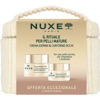Nuxe Nuxuriance Gold Vanity Set - Crema giorno antirughe e balsamo occhi illuminante, 50 ml + 15 ml