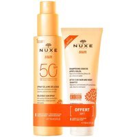 Nuxe Sun Duo Solare Spray SPF50 150ml + Shampoo Doposole 100ml