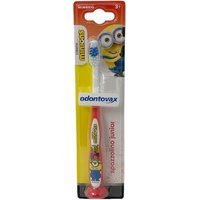 Odontovax Spazzolino Junior 3+ Minions colore Rosso, 1 pezzo