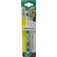 Odontovax Spazzolino Junior 3+ Minions colore Verde, 1 pezzo