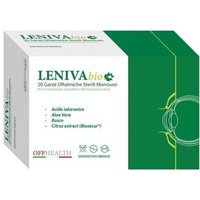 Offhealth Leniva Garze Oftalmiche Sterili Monouso, 20 garze