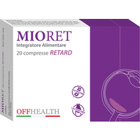 Offhealth Mioret - Integratore per il microcircolo, la vista e la stanchezza, 20 compresse