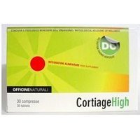 Officine Naturali Cortiage High - Integratore per il rilassamento mentale, 30 compresse 550 mg