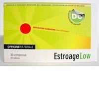 Officine Naturali Estroage Low - Integratore Estroage Low 500mg per la menopausa, 30 compresse