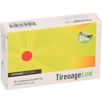 Officine Naturali Tireoage Low Integratore Alimentare, 30 Compresse