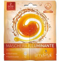 Oficine Cleman Amavital - Maschera Viso Illuminante, 2 x 7ml