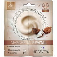 Oficine Cleman Amavital - Revital Maschera Viso pelle Normale e Secca, 2 x 7ml