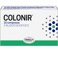 Omega Pharma Colonir Integratore Disturbi Intestinali, 15 compresse