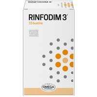 Omega Pharma Rinfodim 3 Integratore Alimentare, 15 Bustine