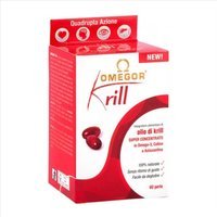 Omegor Krill Integratore Alimentare Di Olio Di Krill Naturale 60 Capsule Molli