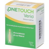 OneTouch Verio Glicemia - Strisce reattive glicemia verio, 50 strisce