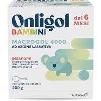 Onligol Bambini Dispositivo Medico Macrogol 4000 ad Azione Lassativa, 200g