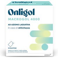 Onligol Dispositivo Medico Macrogol 4000 Azione Lassativa, 20 Bustine