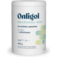 Onligol Macrogol 4000 Lassativo Osmotico per Stitichezza Ricorrente, 400g