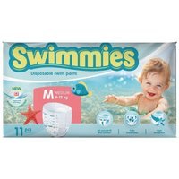 Ontex Swimmies Pannolino Pants Taglia M 9-15Kg, 11 pannolini