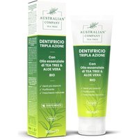 Optima Naturals Australian Company Tea Tree - Dentifricio Tripla Azione, 100ml