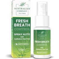 Optima Naturals Australian Company Tea Tree Fresh Breath Control Spray controllo dell'Alito, 30ml
