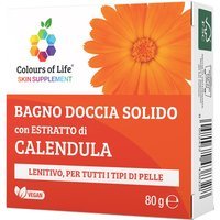 Optima Naturals Colours Of Life - Bagno Doccia Solido Calendula Lenitivo, 80g