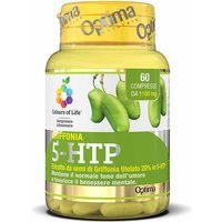 Optima Naturals Colours Of Life - Griffonia 5-HTP Integratore, 60 Compresse