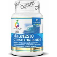 Optima Naturals Colours Of Life - Magnesio Citrato Organico, 60 Compresse