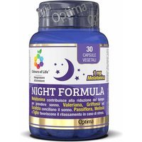 Optima Naturals Colours Of Life - Night Formula Integratore, 30 Capsule