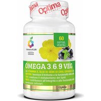 Optima Naturals Colours Of Life - Omega 3-6-9 Veg Integratore, 60 Soft Gel