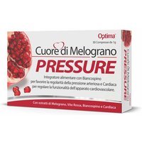 Optima Naturals Cuore di Melograno - Pressure Integratore Pressione,30 Compresse